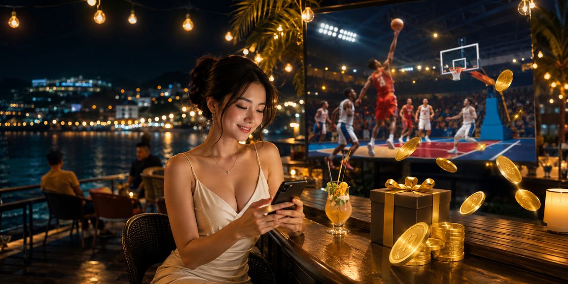 Người dùng di động theo dõi và phân tích kèo bóng rổ tại Đà Lạt